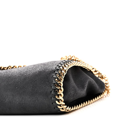 Stella McCartney Shaggy Deer Mini Falabella Fold Over Tote Slate 9 of 9