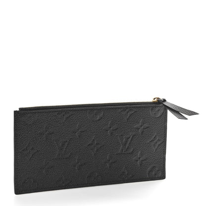 Louis Vuitton Empreinte Felicie Chain Wallet Zippered Insert Black 3 of 7