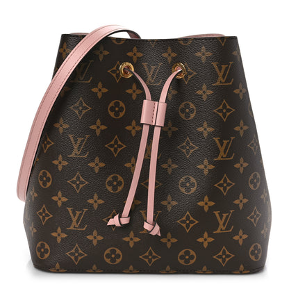 Louis Vuitton Monogram Neonoe MM Rose Poudre 1 of 8