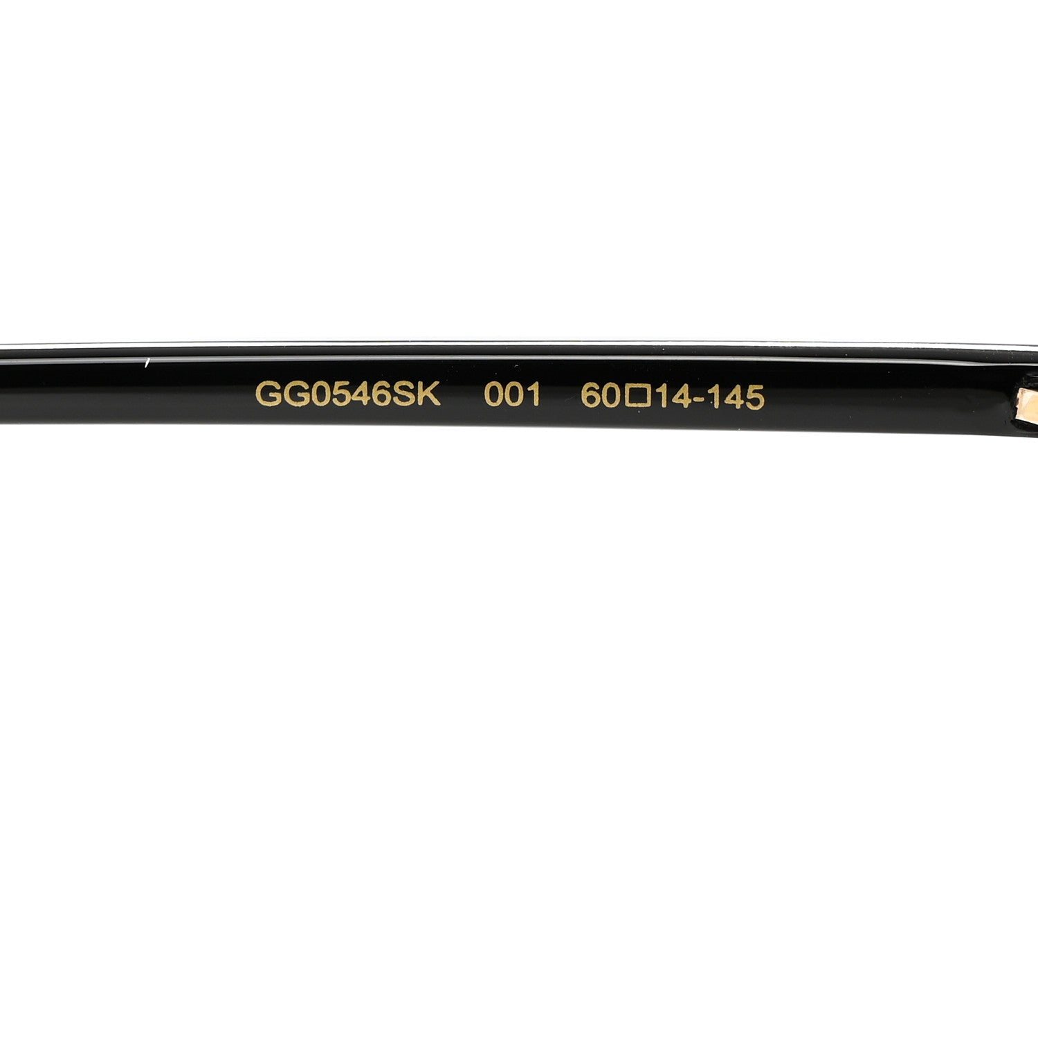 Gucci Oversized Square GG0546SK Sunglasses Black 5 of 8