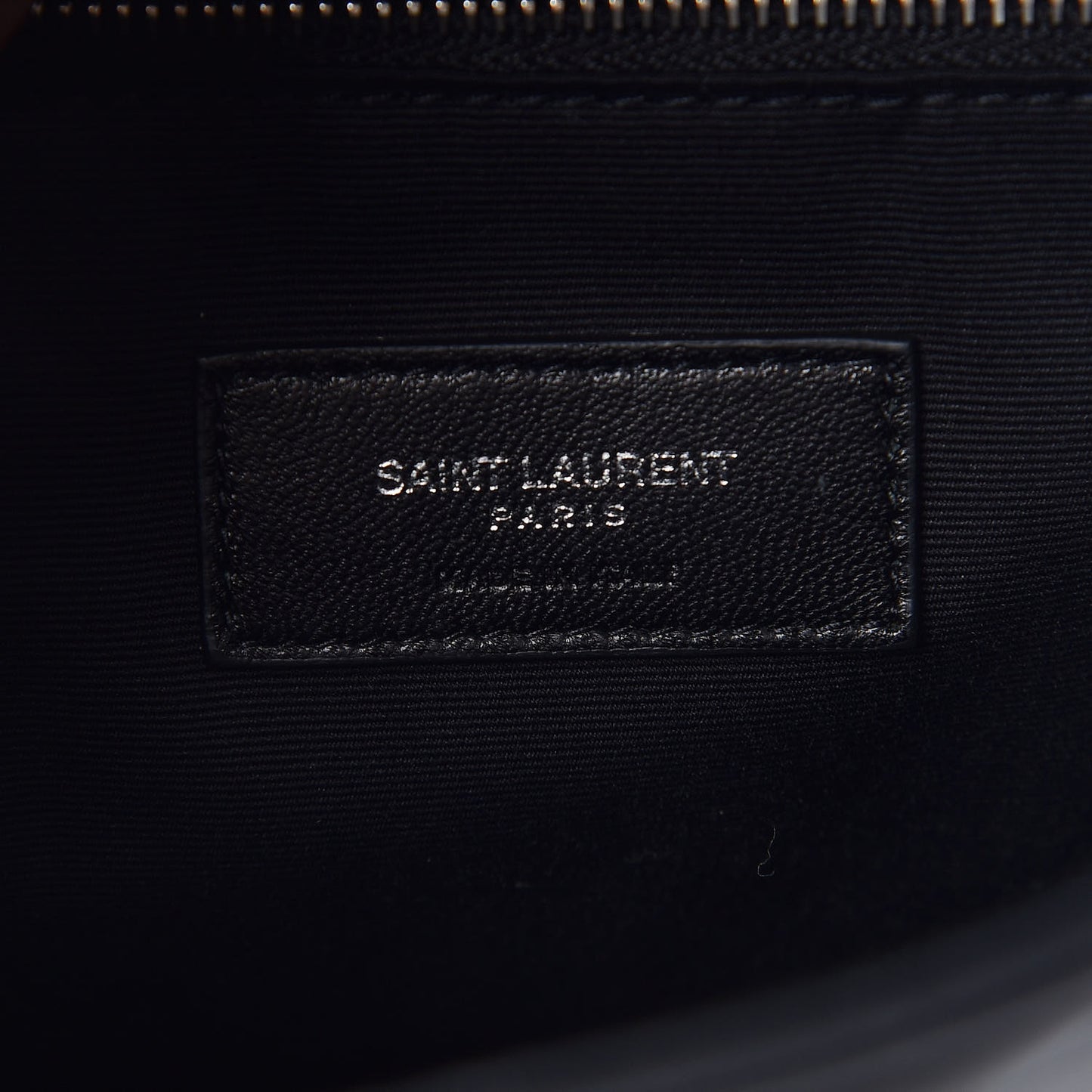Calfskin Y Quilted Monogram Medium Loulou Backpack Black