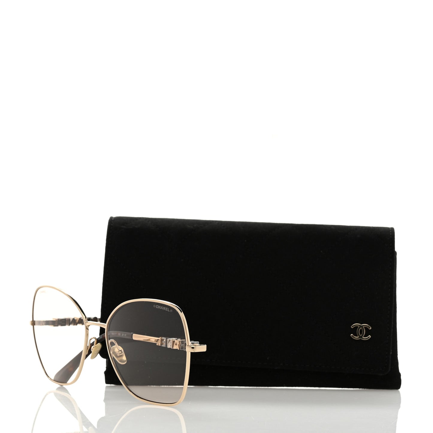 Metal Butterfly Sunglasses 4283 Brown