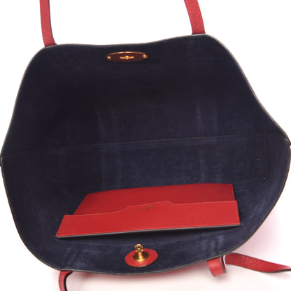 Mulberry Small Classic Grain Bayswater Tote Scarlet 5 of 13