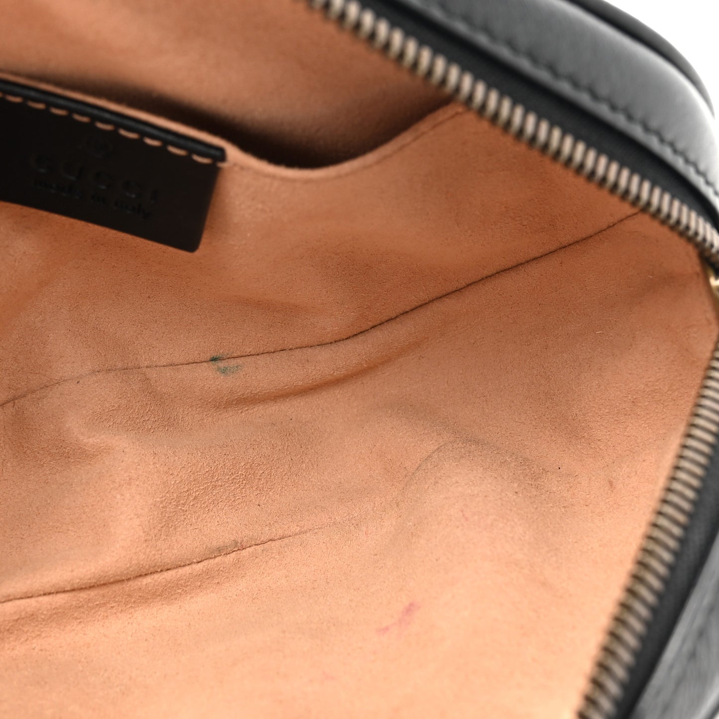 Calfskin Matelasse GG Marmont Belt Bag 95 38 Black