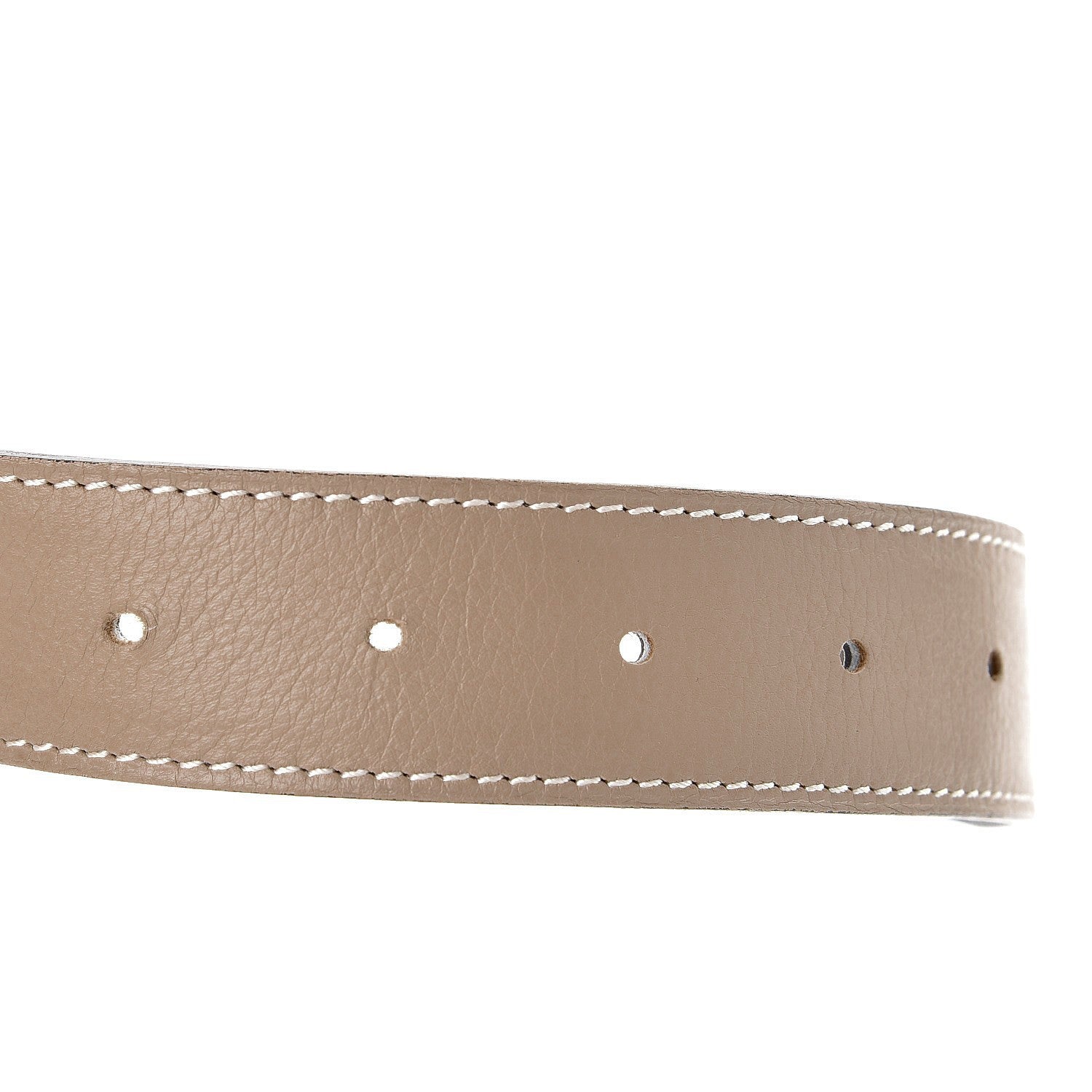 Hermes Swift Epsom Belt Strap 90 Etoupe Etain 3 of 7