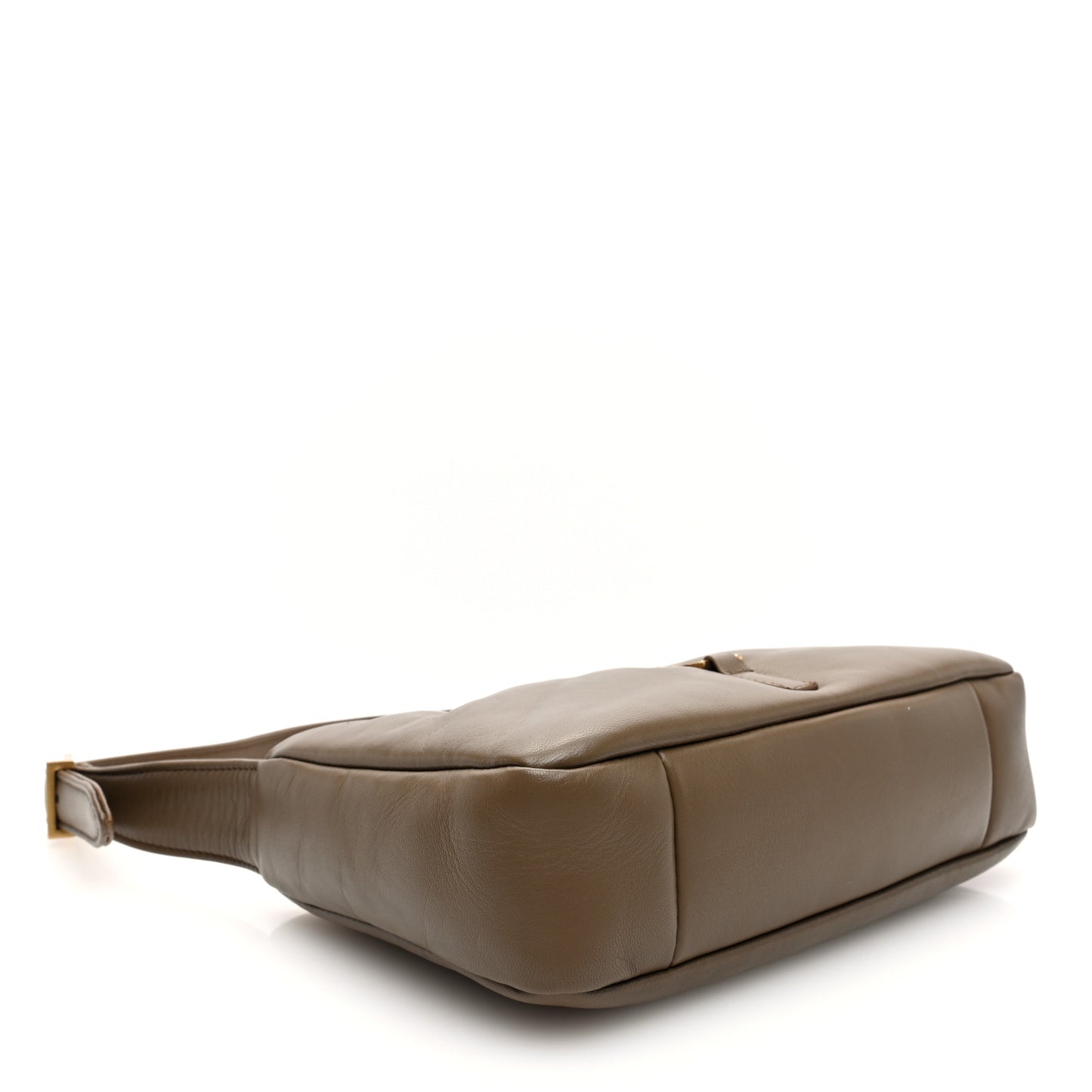 Padded Lambskin Le 5 A 7 Hobo Dark Peanut