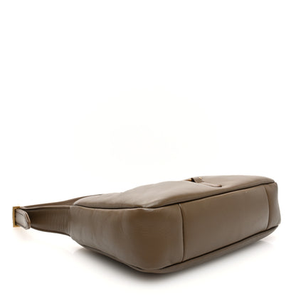 Saint Laurent Padded Lambskin Le 5 A 7 Hobo Dark Peanut 4 of 9