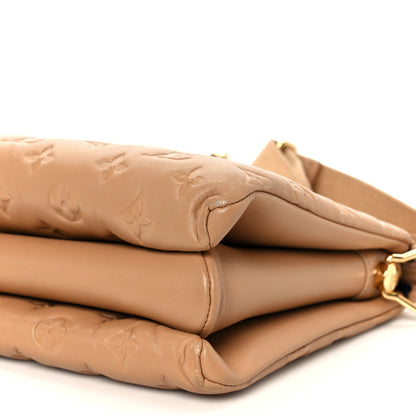 Louis Vuitton Lambskin Embossed Monogram Coussin PM Camel 10 of 10