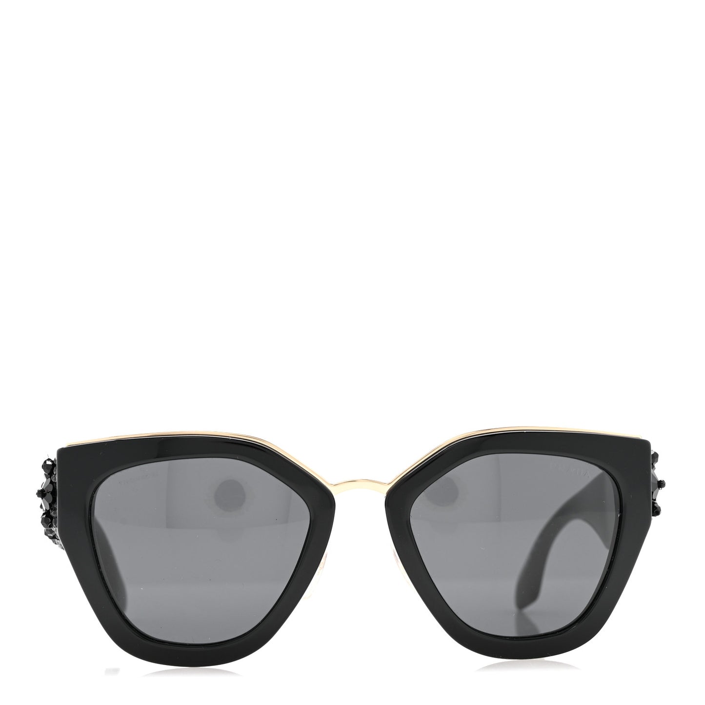 Acetate Bead Sunglasses SPR 10T Black