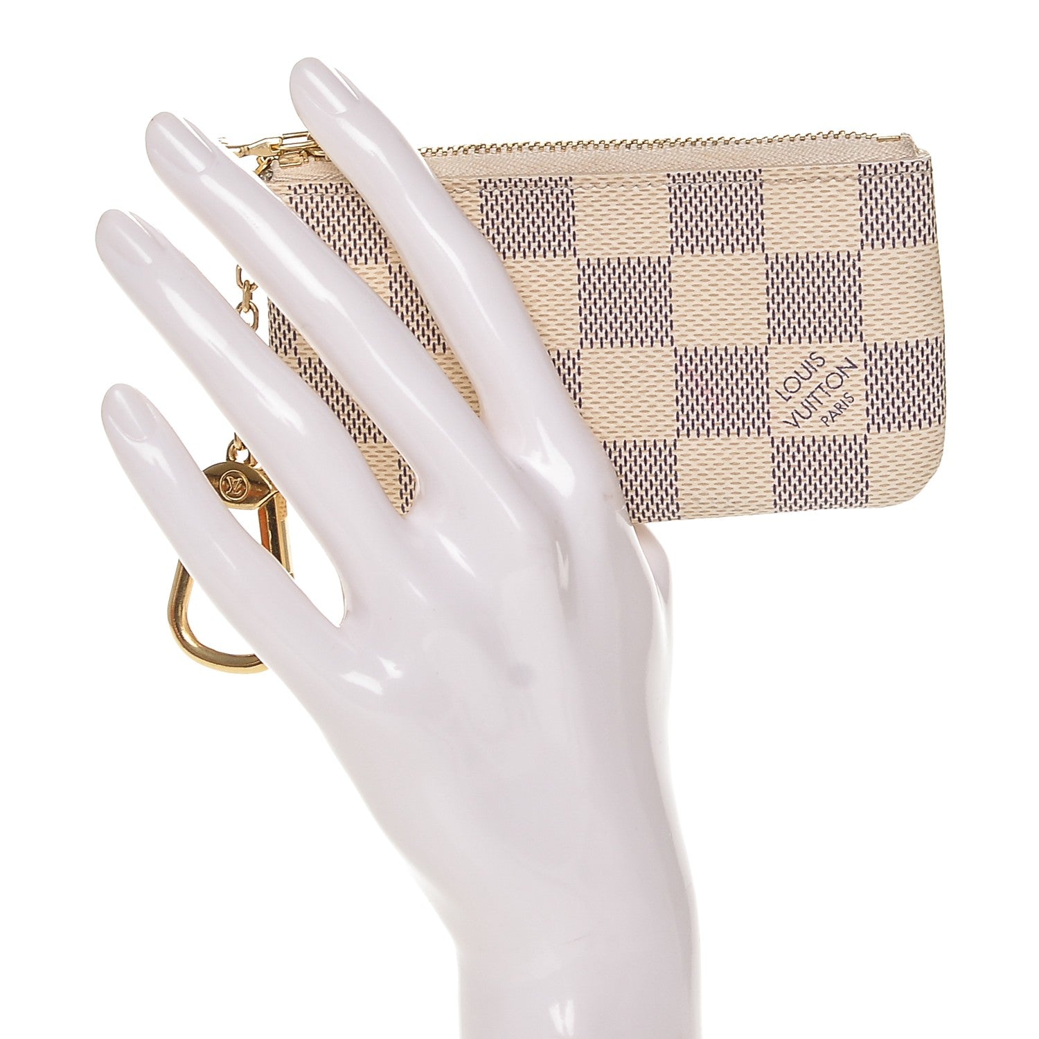 Louis Vuitton Damier Azur Key Pouch 2 of 6