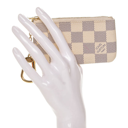 Louis Vuitton Damier Azur Key Pouch 2 of 6