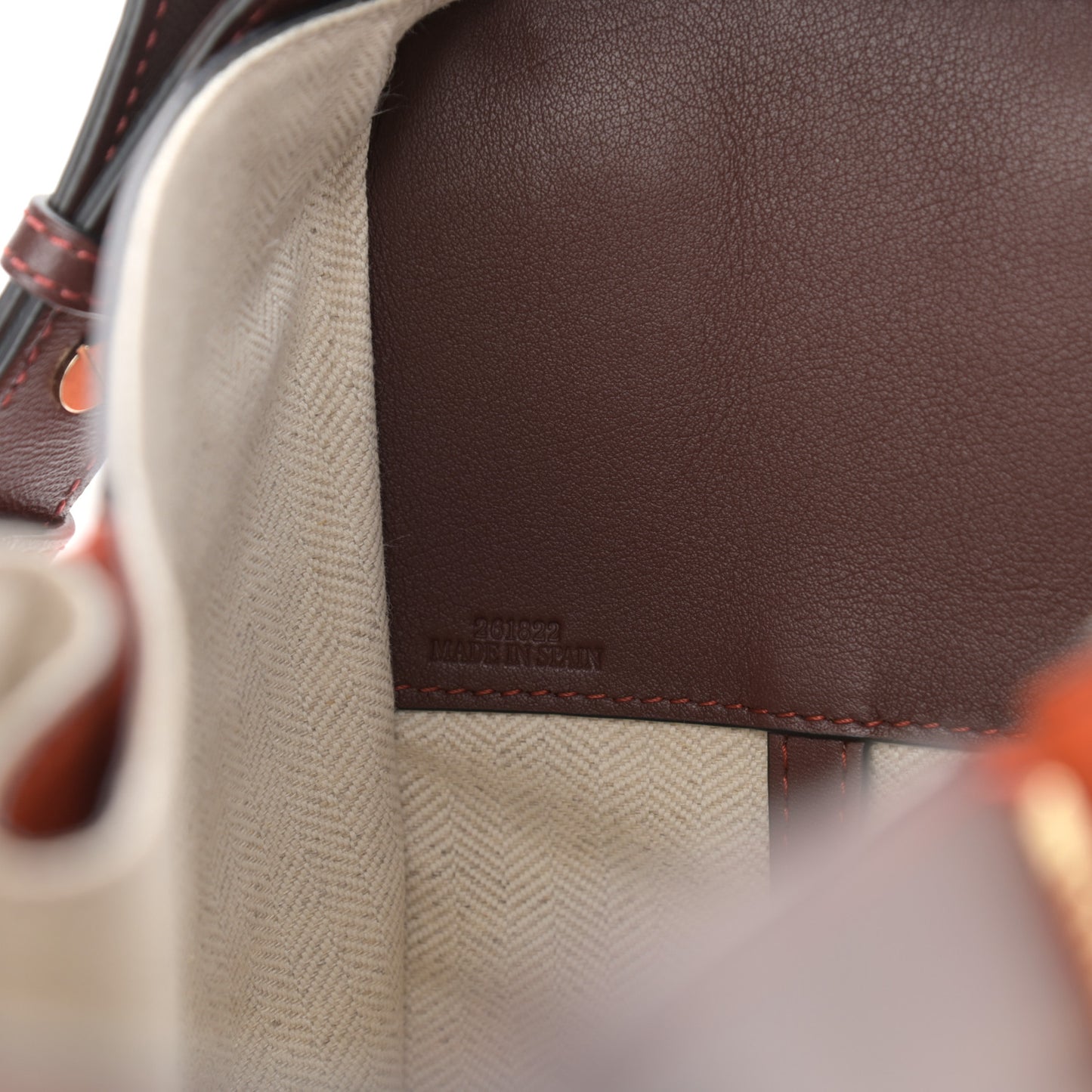 Calfskin Small Hammock Shoulder Bag Ginger Red