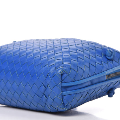Bottega Veneta Nappa Intrecciato Nodini Crossbody Messenger Signal Blue 7 of 9