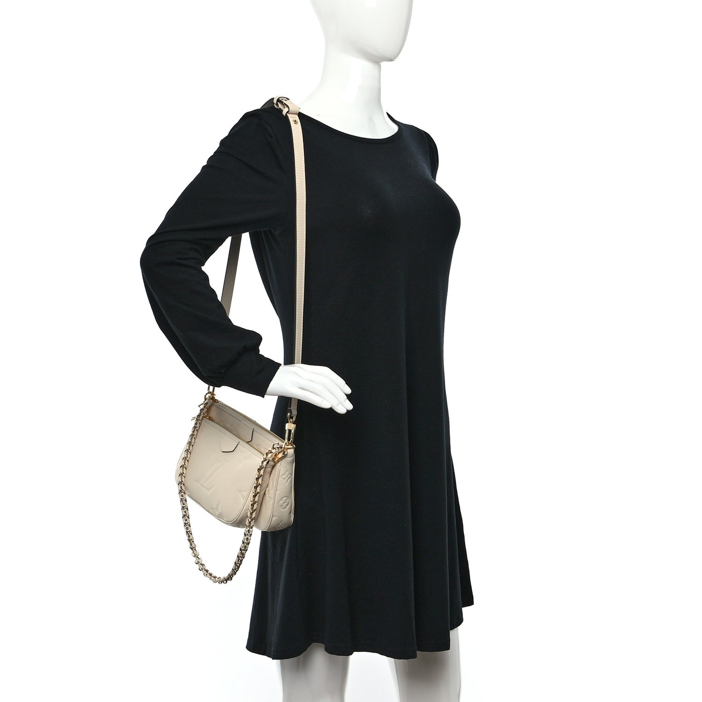 Empreinte Monogram Giant Multi Pochette Accessories Cream