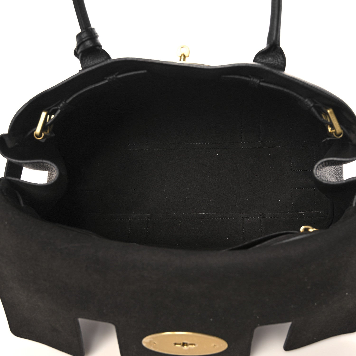 Mulberry Small Classic Grain Heritage Bayswater Black 5 of 11