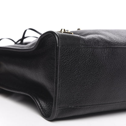 Balenciaga Chevre Gold Metallic Edge Hardware City Black 8 of 10