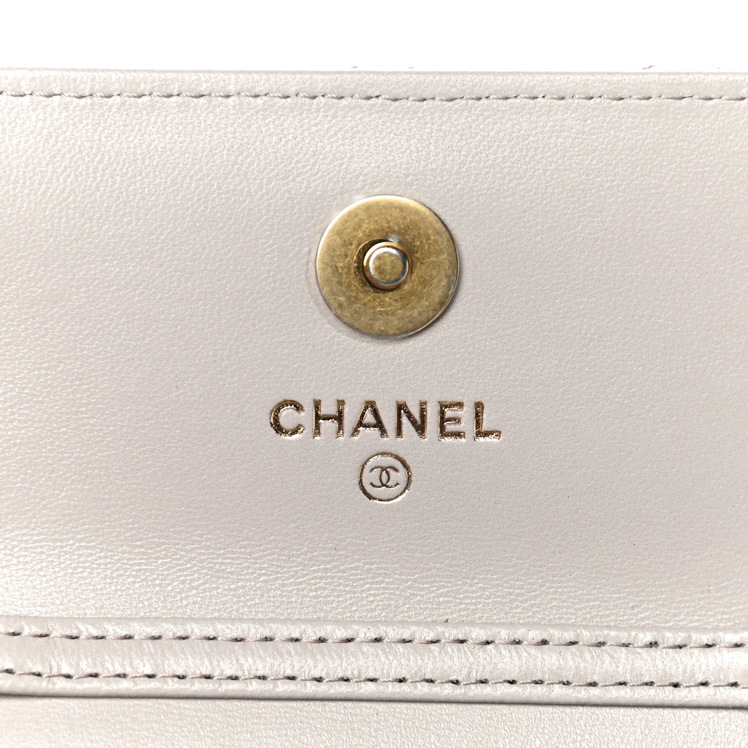 Chanel Lambskin Quilted Pearl Crush Clutch With Chain Light Purple 5 of 12