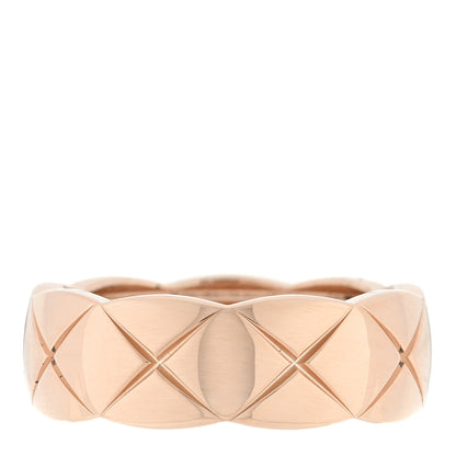 Chanel 18K Beige Gold Small Coco Crush Ring 52 6 1 of 4