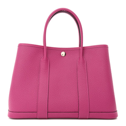 Hermes Vache Country Garden Party 30 TPM Rose Pourpre 1 of 12