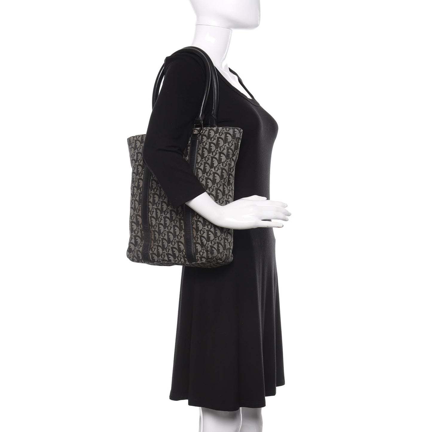 Monogram Tote Black