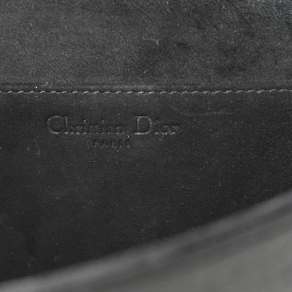 Christian Dior Velvet Cannage Lady Dior Convertible Clutch Black 7 of 12