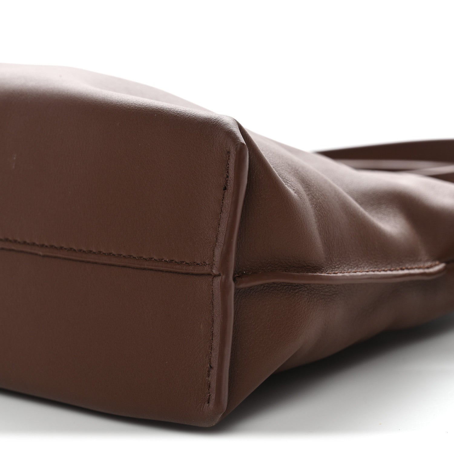 Loewe X SUNA FUJITA Nappa Flamenco Knot Clutch Havana 10 of 10