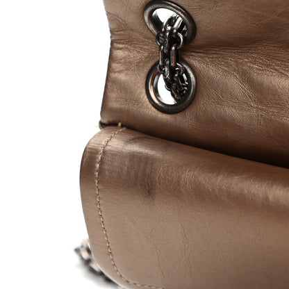 Chanel Aged Calfskin Quilted 2.55 Reissue 224 Flap Dark Gold 12 of 14
