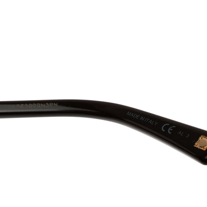 Christian Dior Metal Chicago 2 Aviator Sunglasses Black Gold 6 of 6