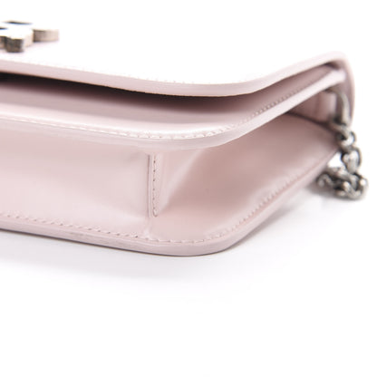 Balenciaga Smooth Calfskin B Wallet on Chain Light Rose 8 of 10