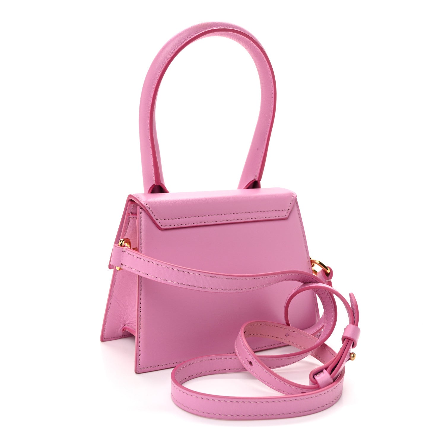 Jacquemus Smooth Calfskin Le Chiquito Moyen Light Pink 2 of 10