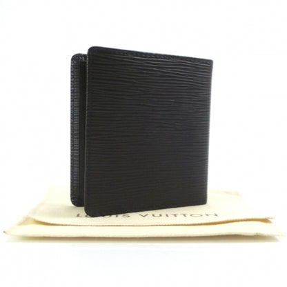 Louis Vuitton Epi Billfold Wallet 6 Cards Slots Black 2 of 7