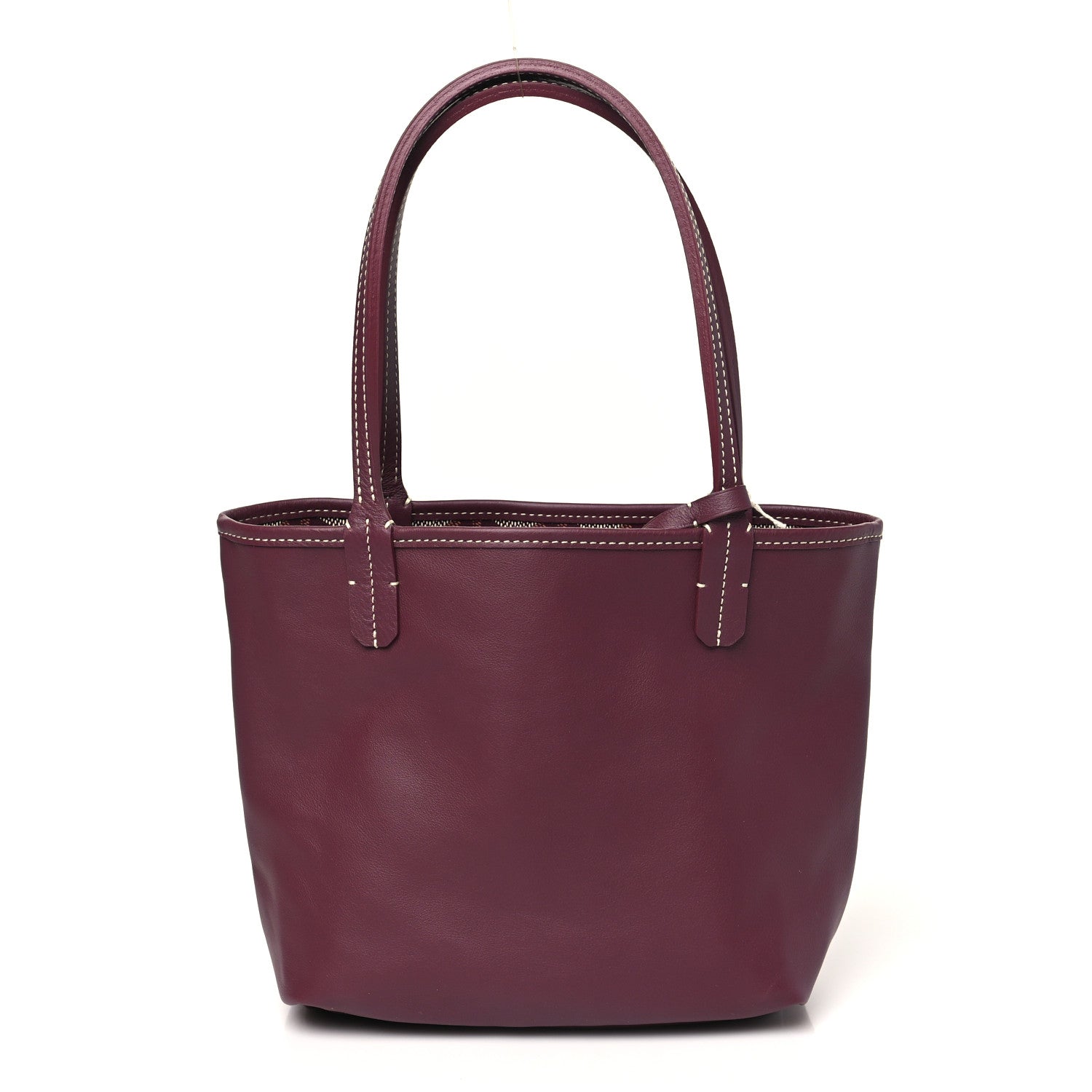 Goyard Goyardine Reversible Mini Anjou Burgundy 3 of 16