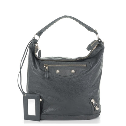 Balenciaga Agneau Giant 12 Silver Hardware Day Hobo Gris Tarmac 1 of 7