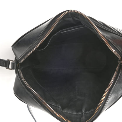 Saint Laurent Calfskin Matelasse Monogram Lou Camera Bag Sea Pebble 5 of 12