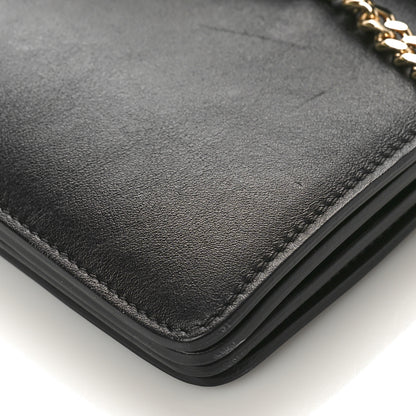 Chloe Suede Calfskin Medium Faye Shoulder Bag Black 8 of 11