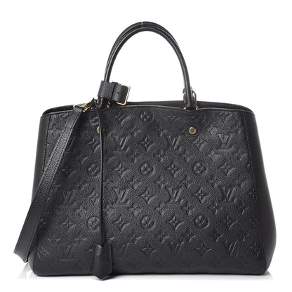 Louis Vuitton Empreinte Montaigne GM Black 1 of 6