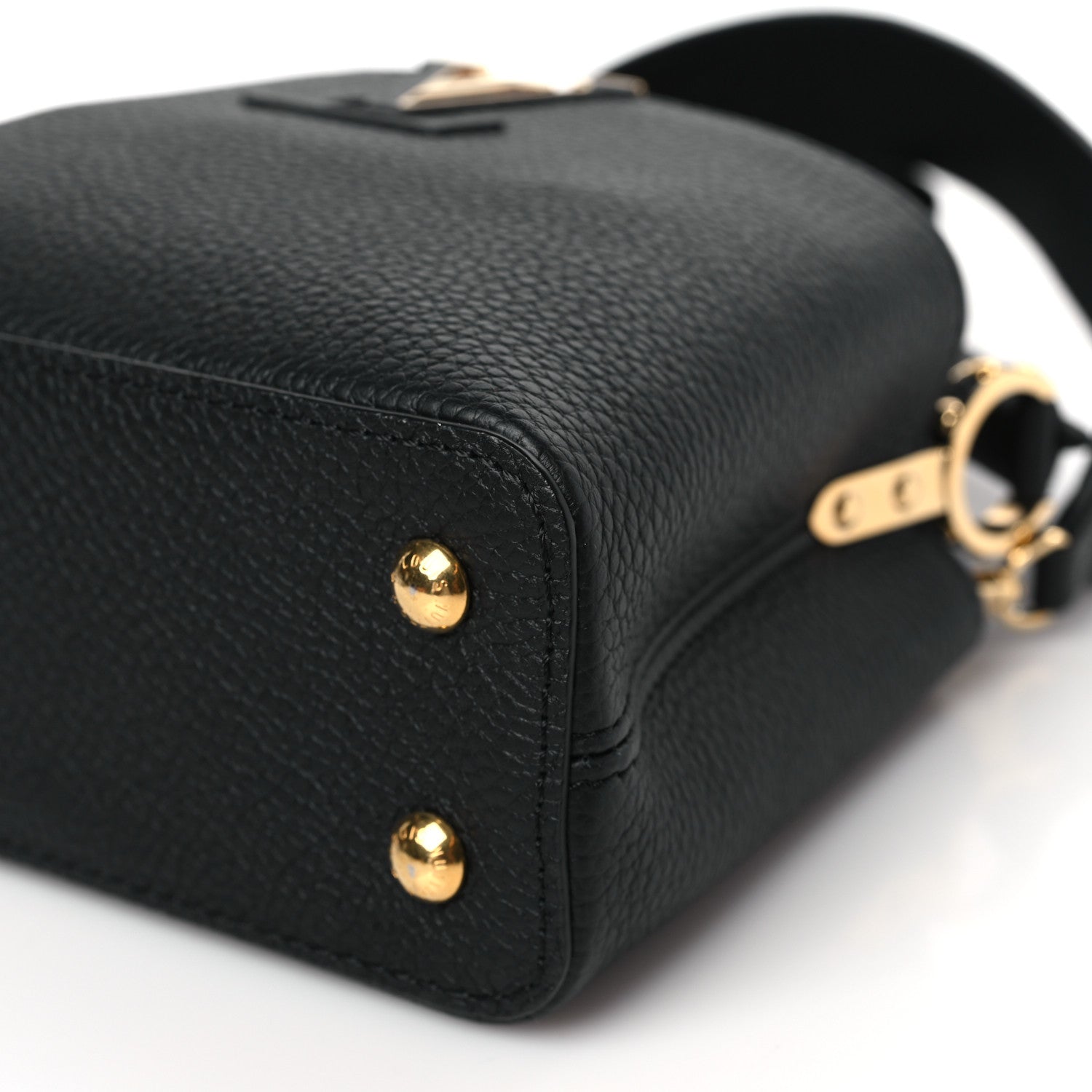 Louis Vuitton Taurillon Mini Capucines Black 8 of 8