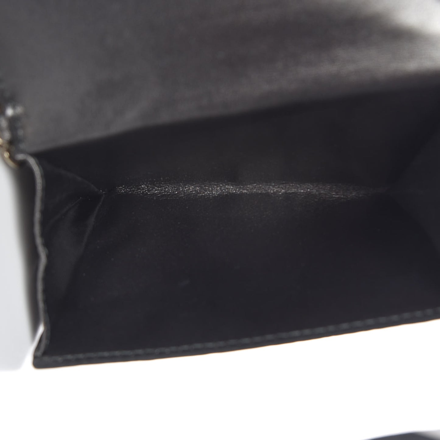 Metallic Grained Calfskin Cannage Lady Dior French Wallet Gunmetal