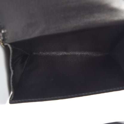 Christian Dior Metallic Grained Calfskin Cannage Lady Dior French Wallet Gunmetal 5 of 11