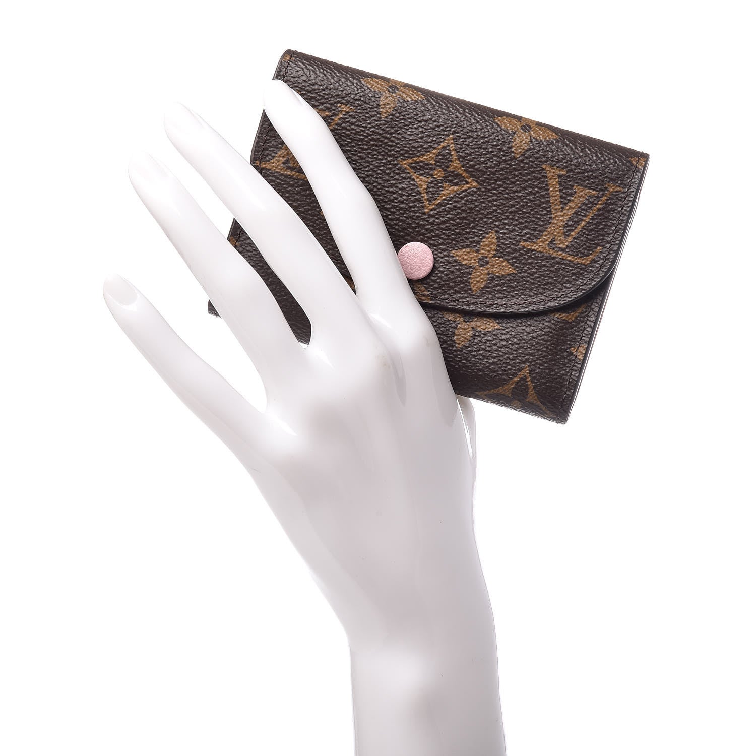 Louis Vuitton Monogram Rosalie Coin Purse Rose Ballerine 2 of 7