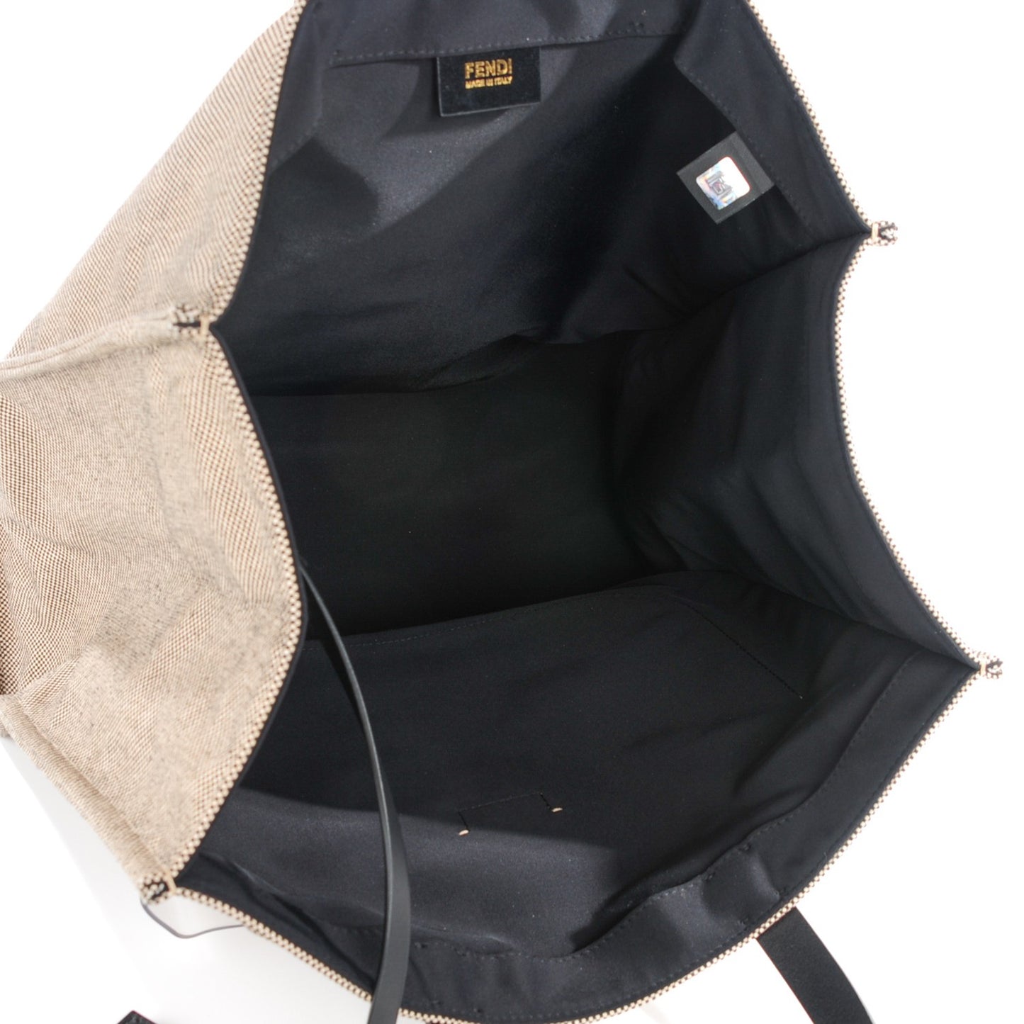 Canvas Perspex Simply Tote Black