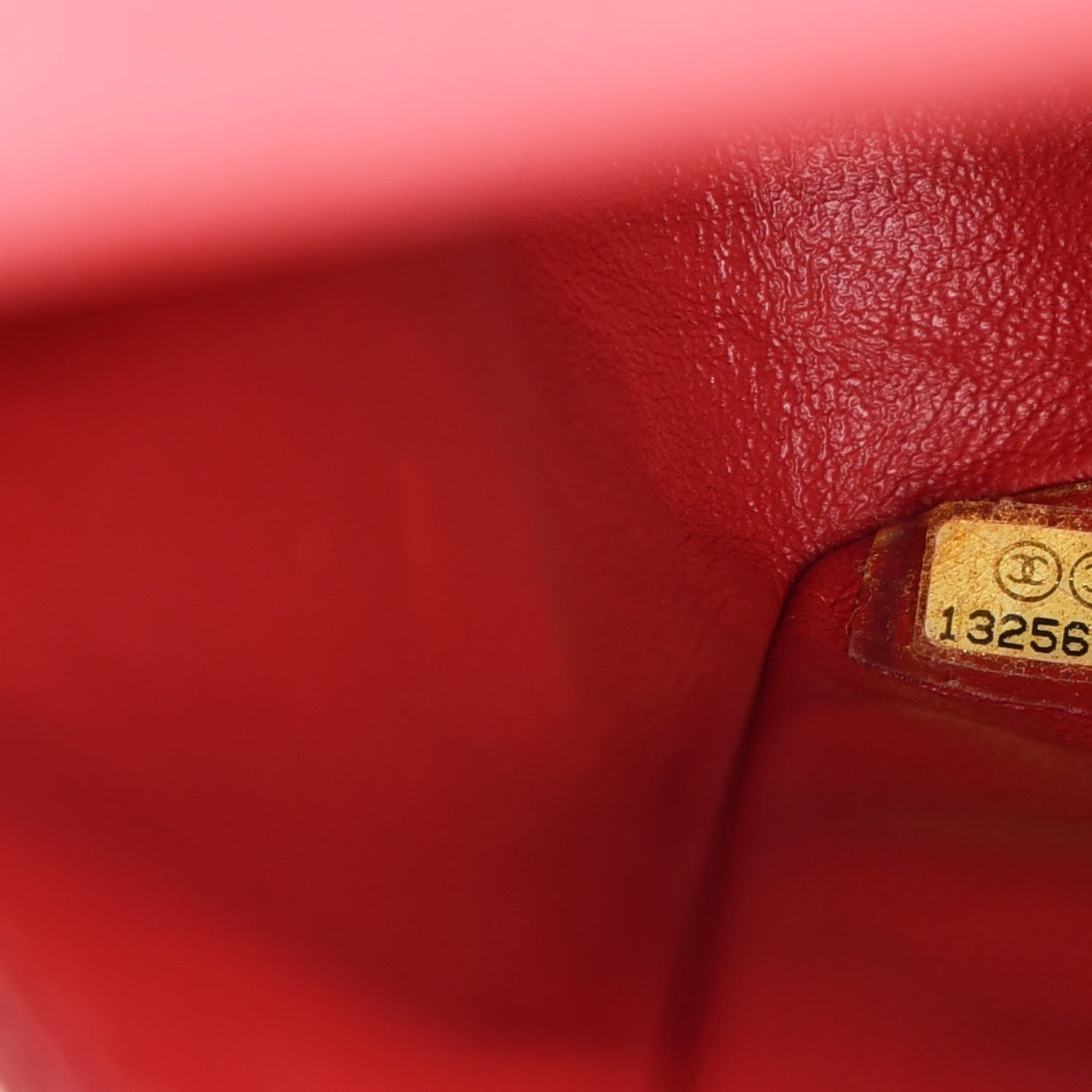 Chanel Lambskin Quilted Medium Double Flap Red 7 of 11