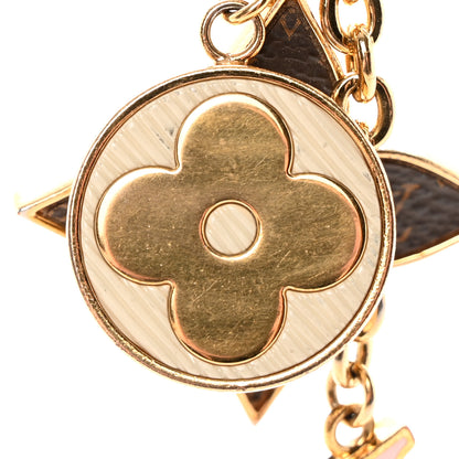 Louis Vuitton Metal Monogram Epi Spring Street Bag Charm Key Holder Gold 5 of 7