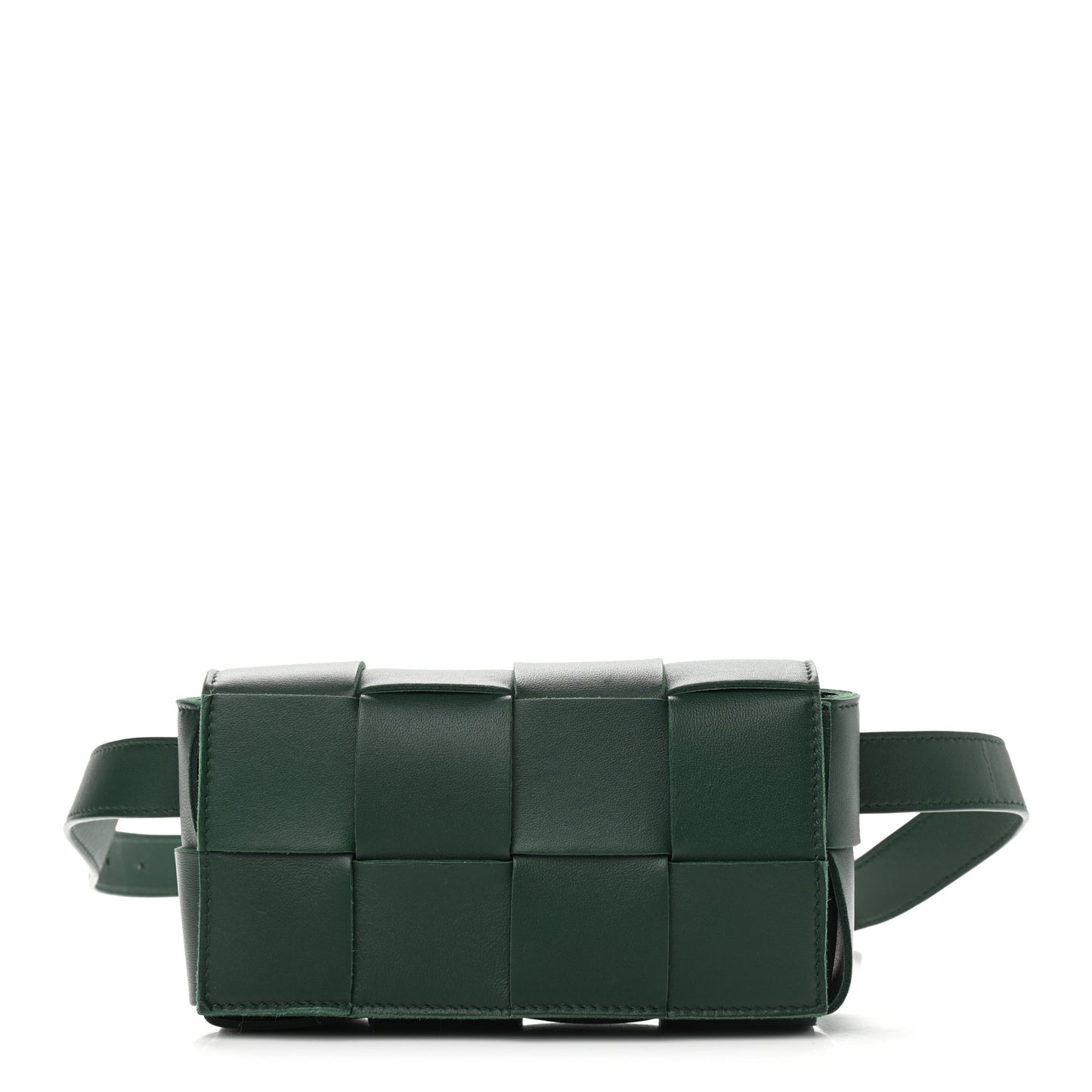 Nappa Maxi Intreccio The Belt Cassette Bag Raintree