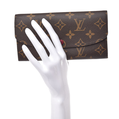 Louis Vuitton Monogram Emilie Wallet Fuchsia 2 of 8