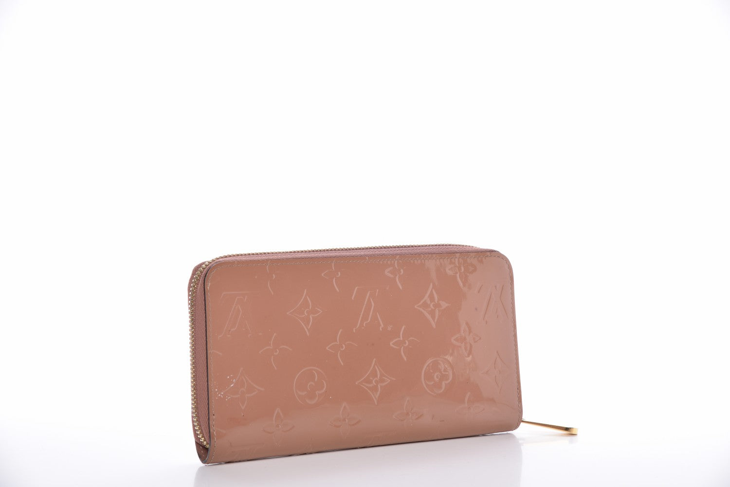Louis Vuitton Vernis Zippy Wallet Rose Velours 12 of 18