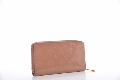 Louis Vuitton Vernis Zippy Wallet Rose Velours 12 of 18