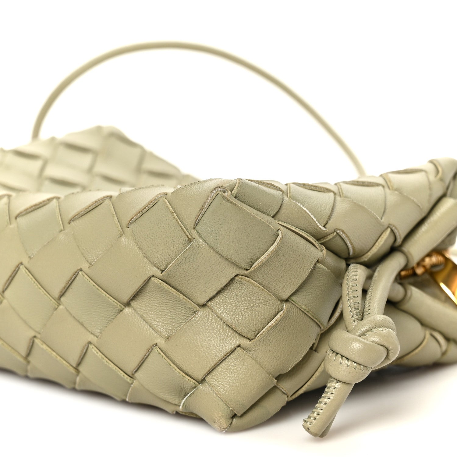 Bottega Veneta Nappa Intrecciato Mini Loop Camera Bag Travertine 9 of 9