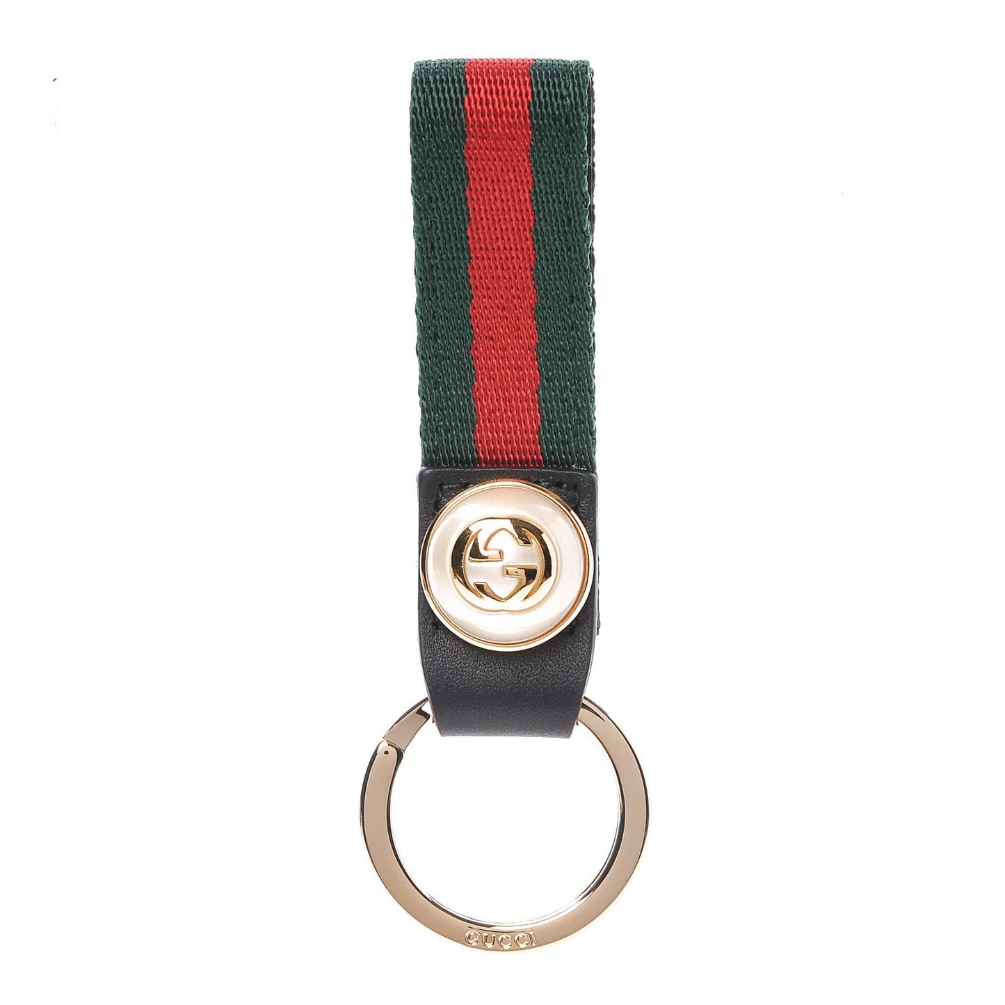 Web Nylon Pearl Key Ring