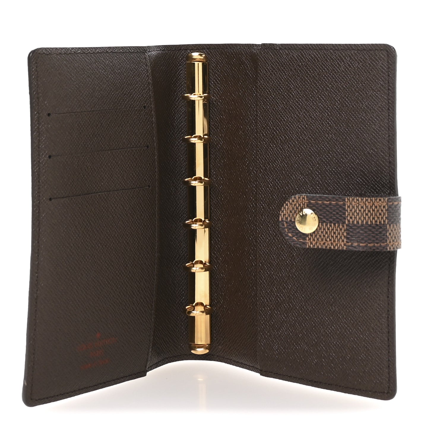 Damier Ebene Small Ring Agenda Cover